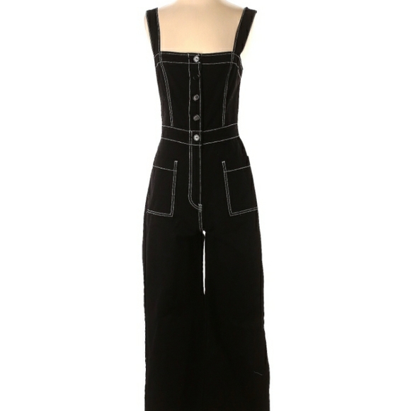 Reformation Black Amory Jumpsuit - Picture 2 of 7